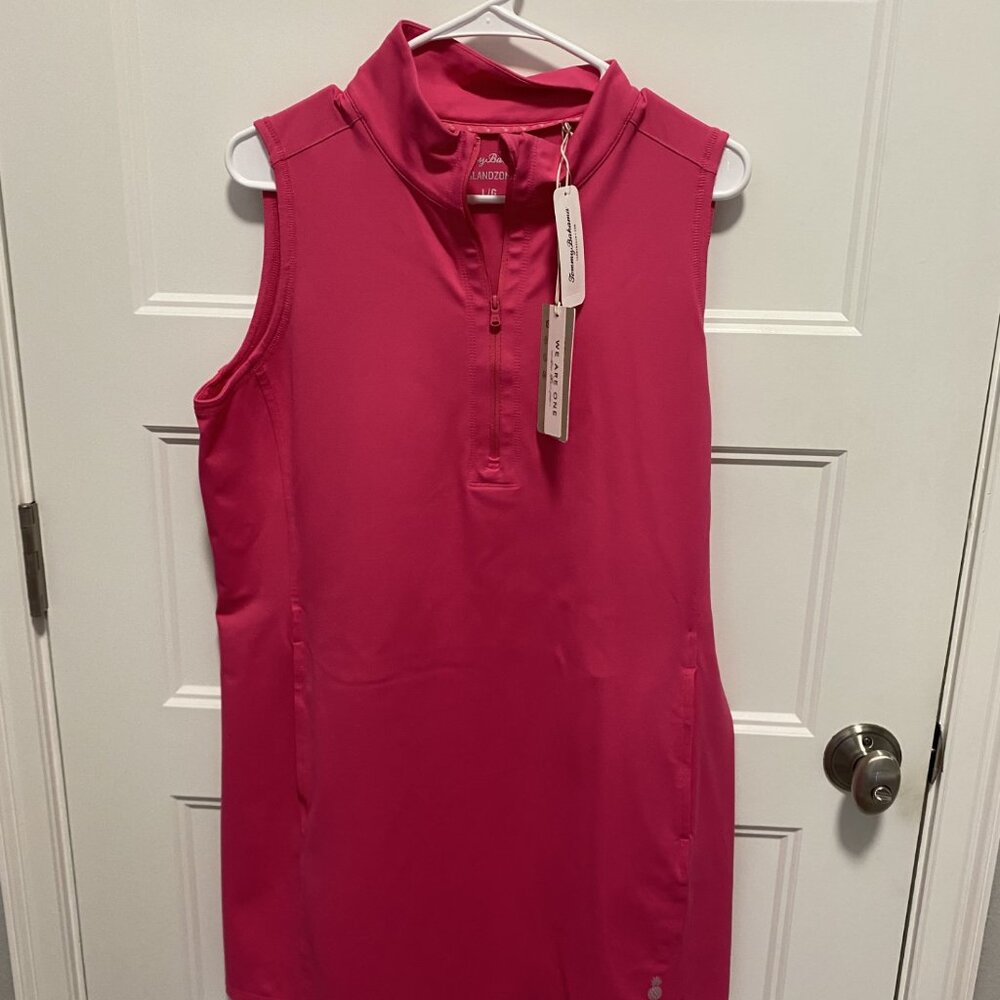New With Tags Tommy Bahama Aubrey IslandZone® Zip Front Dress - Style SW621319
